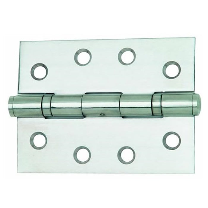 Dormakaba Ball Bearing Fixed Pin Butt Hinge - Satin Stainless Steel - 100x100x2.5mm