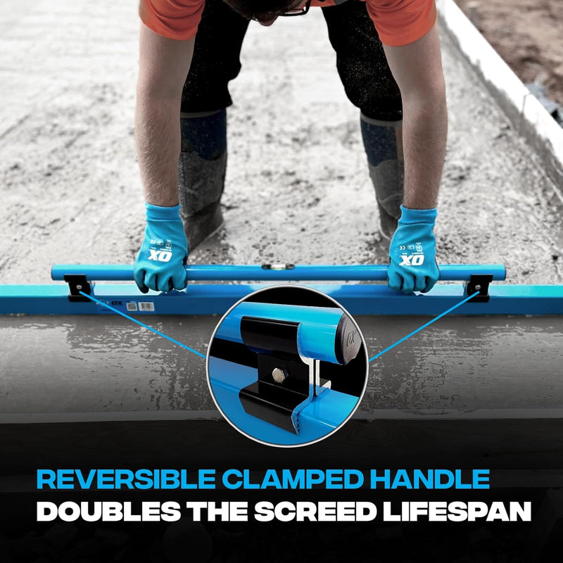 OX Professional Concrete Screed with vial