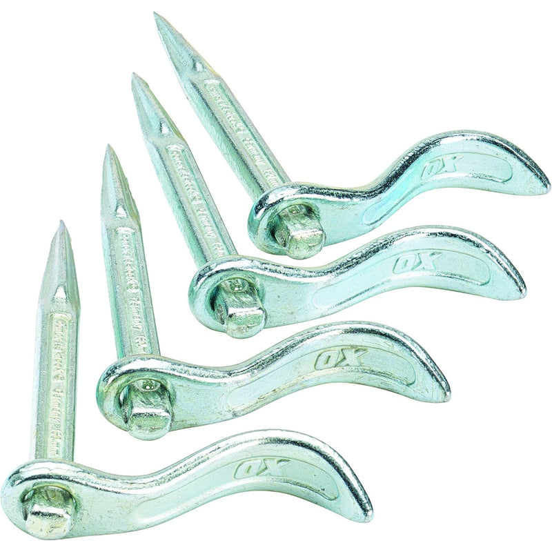 OX Professional Semi Round Dutch Pin, Swivel Arm - 4pk