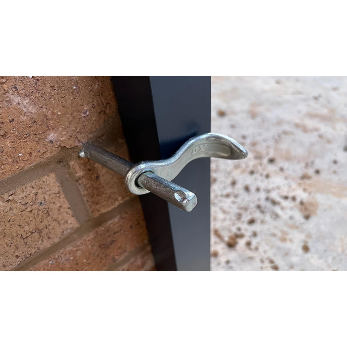 OX Professional Semi Round Dutch Pin, Swivel Arm - 4pk