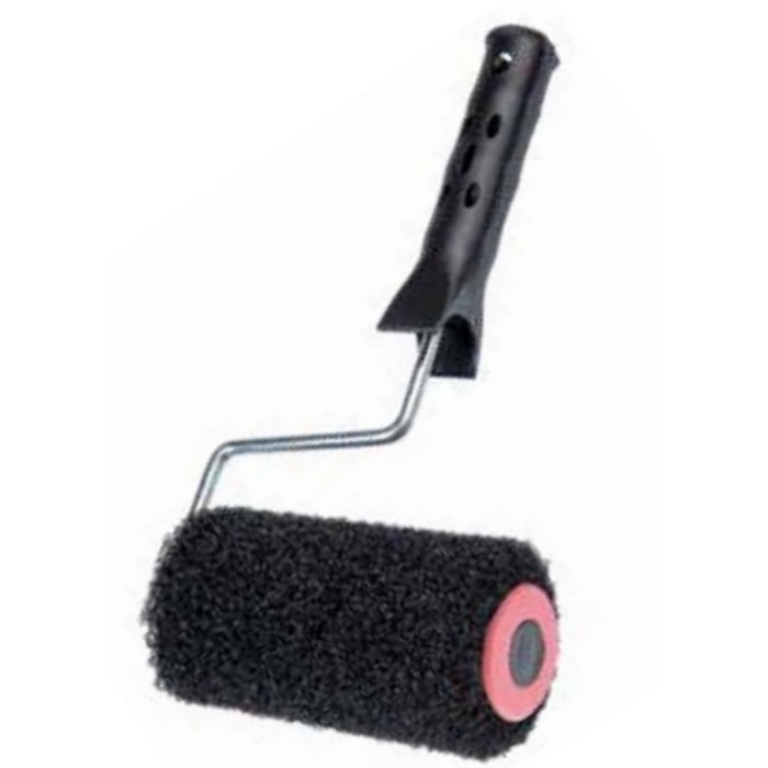 Marmorino Tool Polyamide Black Roller with Handle