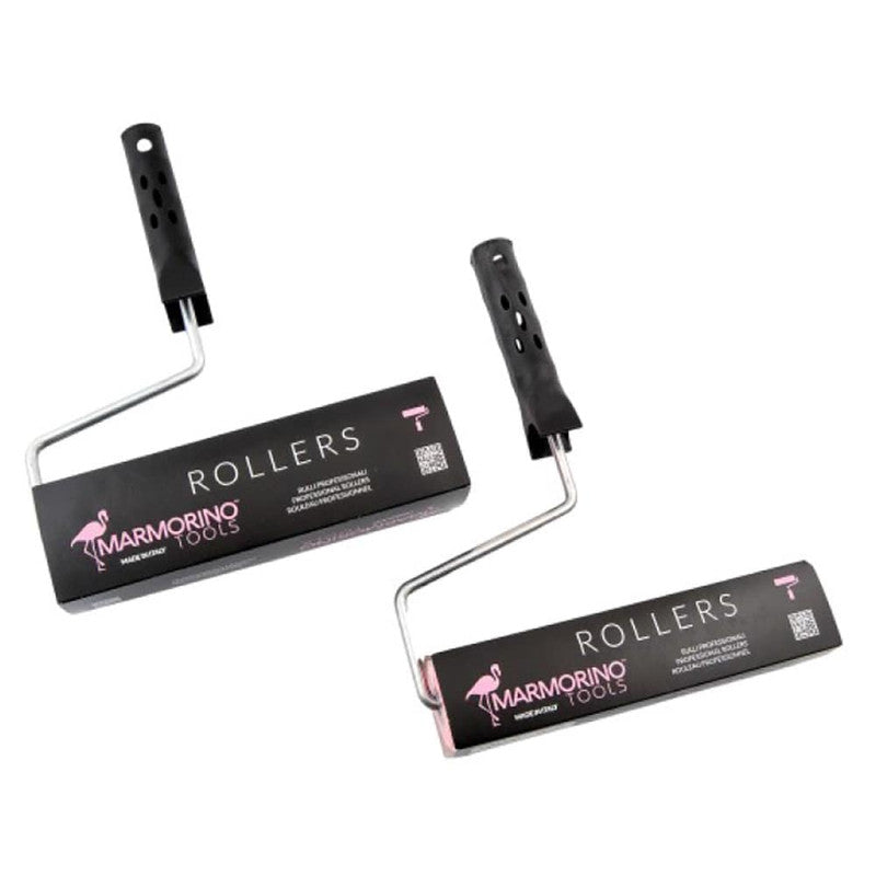 Marmorino Tool Polyamide Black Roller with Handle