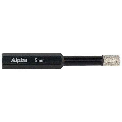 Alpha 5mm Wax Filled Diamond Core Bit 9DCD050
