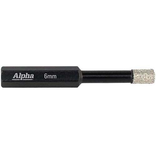 Alpha 6mm Wax Filled Diamond Core Bit 9DCD060