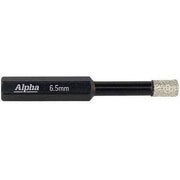 Alpha 6.5mm Wax Filled Diamond Core Bit 9DCD065