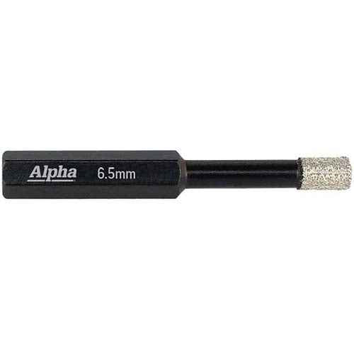 Alpha 6.5mm Wax Filled Diamond Core Bit 9DCD065