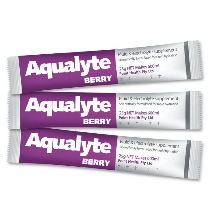 Maxisafe 25g Sachets Aqualyte Hydration Box of 50