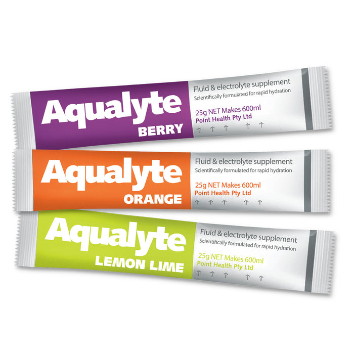 Maxisafe 25g Sachets Aqualyte Hydration Box of 50