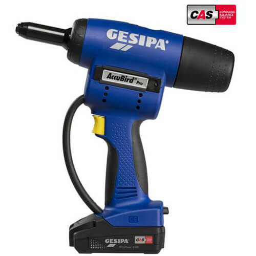 GesIpa Accubird Pro CAS Rivet Tool  ACCUPACKPROCAS-BT - Betontools Australia