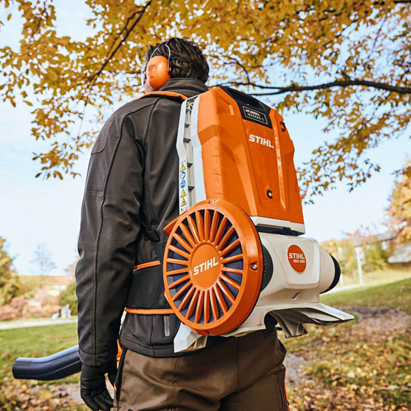 STIHL BA03 011 5910 BGA 300 Battery Backpack Blower - Skin Only