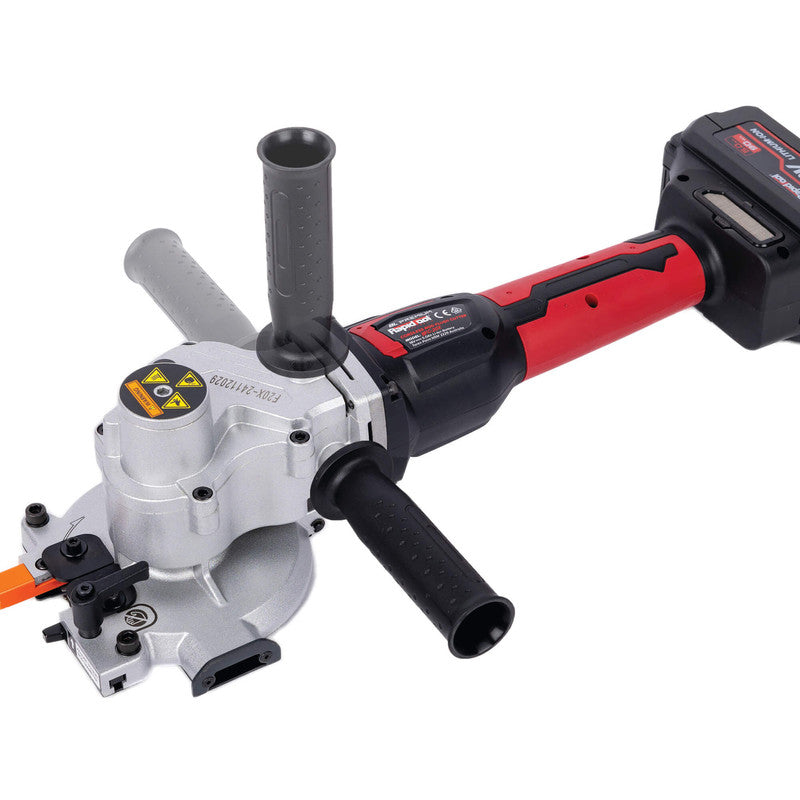 Rapidtool Premium 18V Cordless 6-20mm Rebar + Rod Flush Cutter Kit - BFC-20X