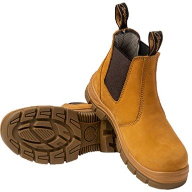 Maxisafe Cougar Wheat Elastic Sided Boot Composite Toe - BOSS