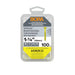 BORA Screws Coarse, 1½" (38mm) - 100-pcs