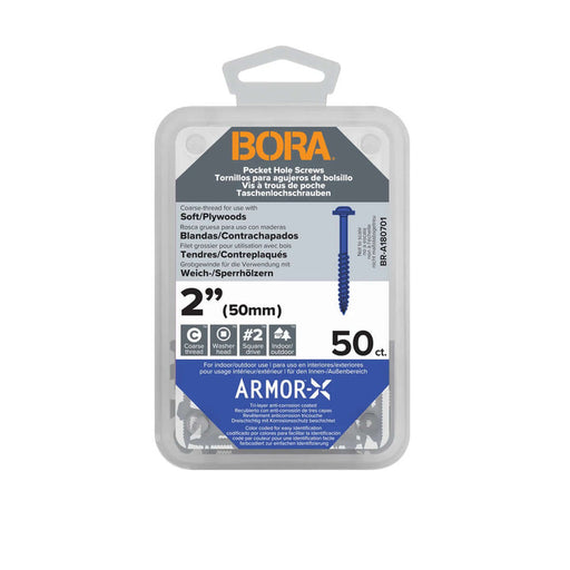 BORA Screws  Coarse 2" (50mm) - 50-pcs