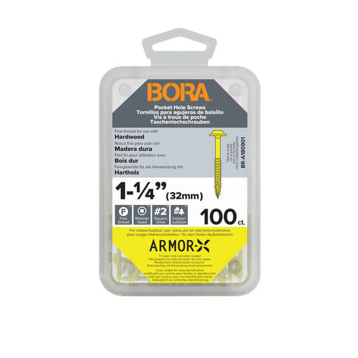 BORA Screws 1-1/4-Inch Fine 100-pcs
