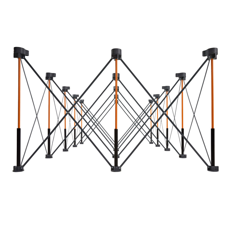 BORA Centipede 1.2m x 2.4m x 0.75m Unit, 4 X-Cups, 4 Clamps, C/S Bag - BR-CK15S - Betontools Australia