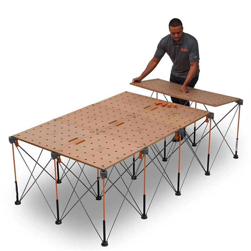 BORA Centipede Table Top - Pair - 20mm Dog Holes - BR-CK22TM