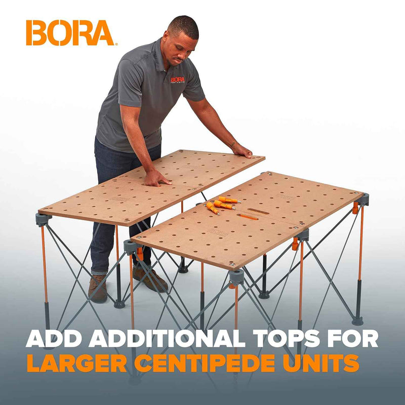BORA Centipede Table Top - Pair - 20mm Dog Holes - BR-CK22TM