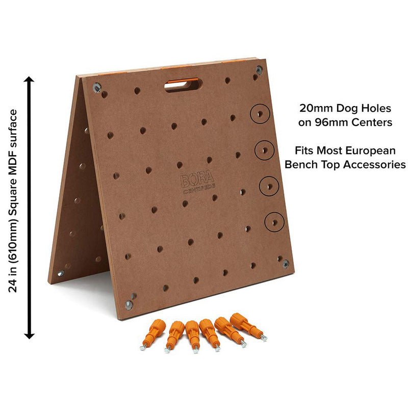 BORA Centipede Table Top - Pair - 20mm Dog Holes - BR-CK22TM - Betontools Australia