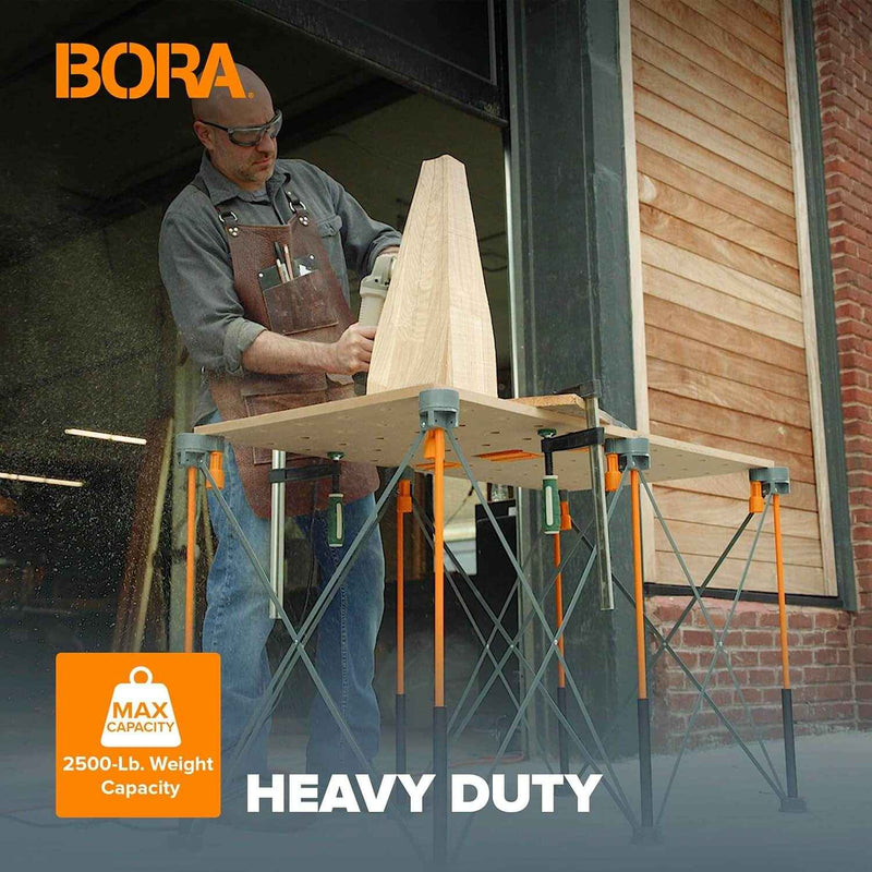 BORA Centipede 0.6m x 1.2m Unit, 4 X-Cups, 2 Clamps, C/S Bag - BR-CK6S