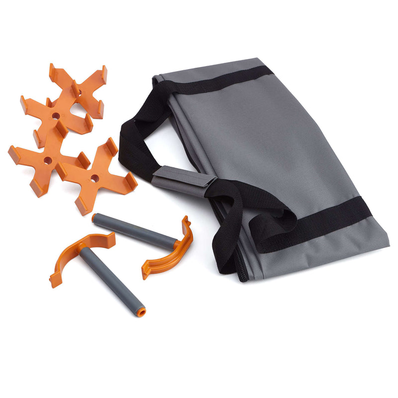 BORA Centipede 0.6m x 1.2m Unit, 4 X-Cups, 2 Clamps, C/S Bag - BR-CK6S - Betontools Australia