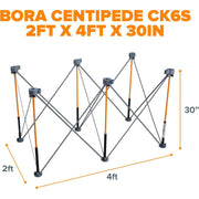 BORA Centipede 0.6m x 1.2m Unit, 4 X-Cups, 2 Clamps, C/S Bag - BR-CK6S