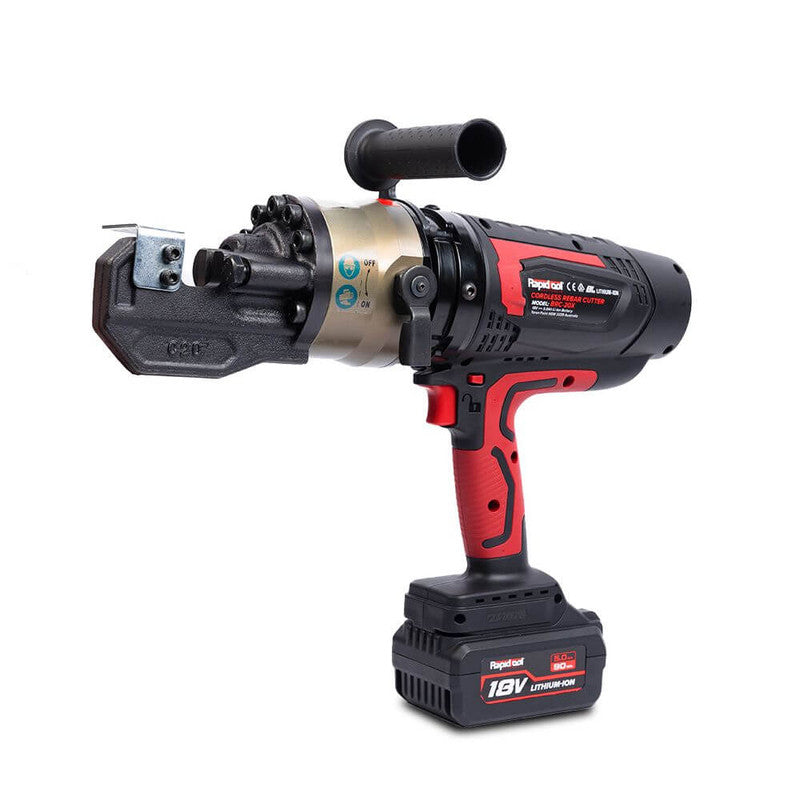 RAPIDTOOL 18V 5.0Ah Li-ion Cordless 20mm Rebar Cutter Combo Kit -  BRC-20X