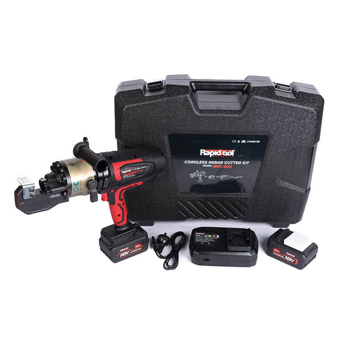 RAPIDTOOL 18V 5.0Ah Li-ion Cordless 20mm Rebar Cutter Combo Kit -  BRC-20X