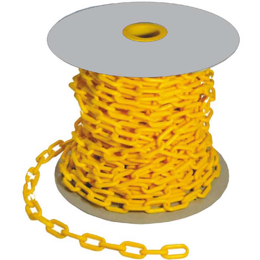 Maxisafe Heavy Duty 6mm Yellow Plastic Safety Chain BSC759-40 - Beton ...