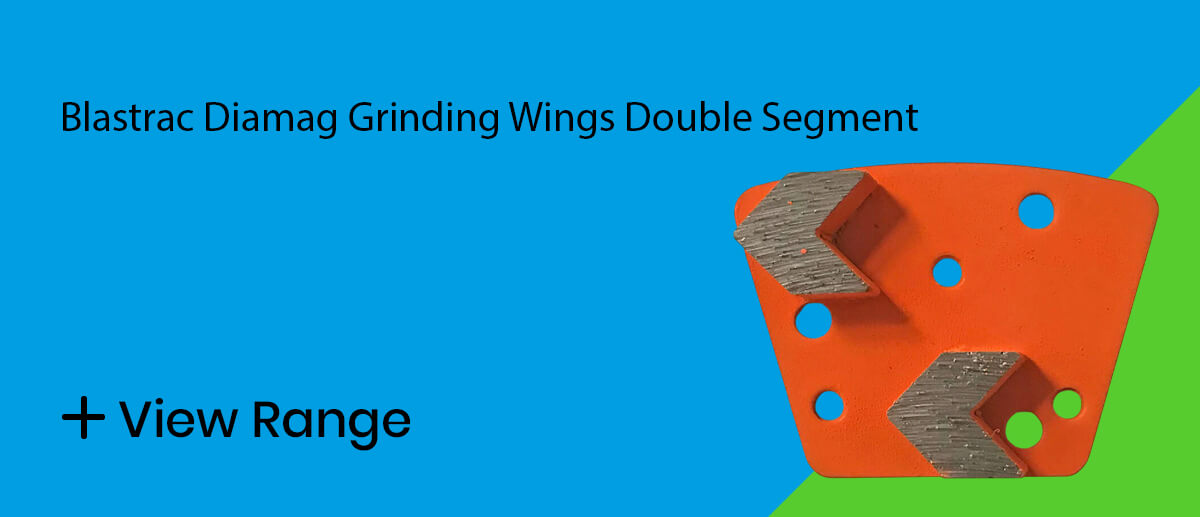 Blastrac Diamag Grinding Wings Double Segment