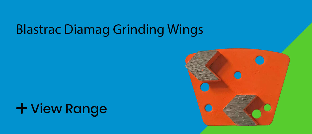 Blastrac Diamag Grinding Wings