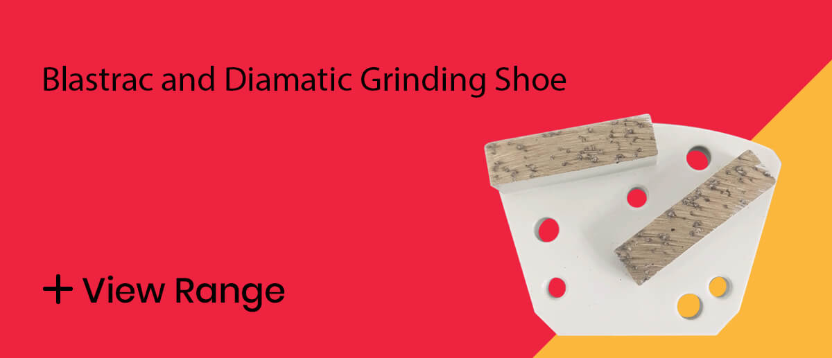 Blastrac and Diamatic Grinding Shoe