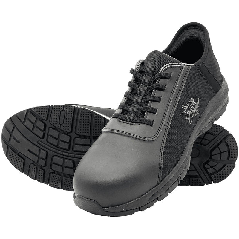 Maxisafe Cougar Black Suede Runner EVA & Rubber Outsole Non-Safety - CHAMPIONNS