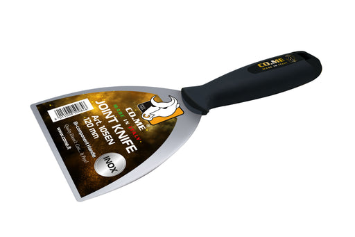 CO.ME Stainless Steel Putty Knife & Filler Scraper Rubber Handle – COME Venetian Plaster Tools
