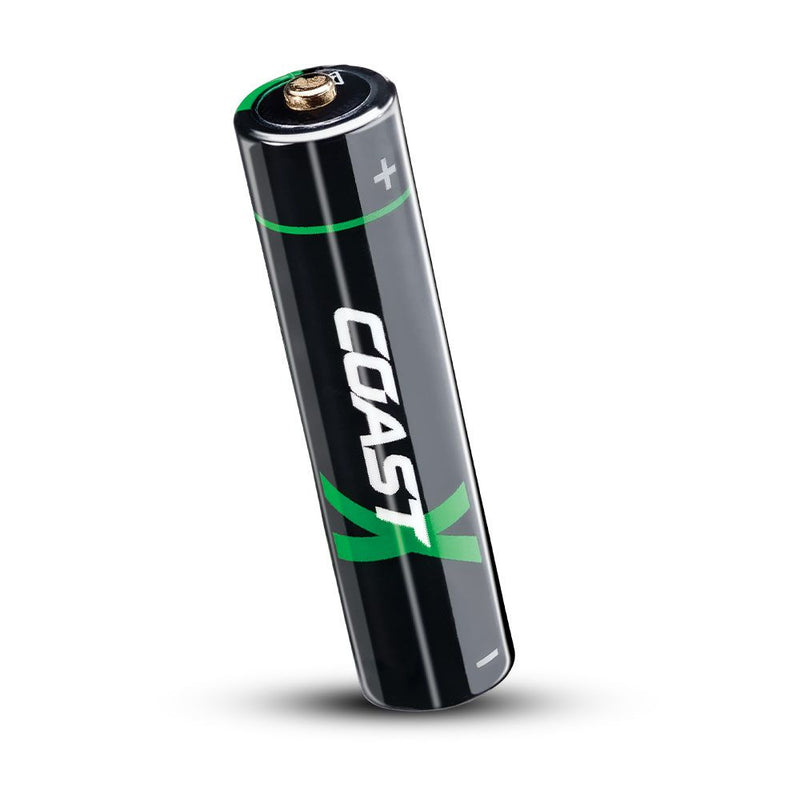 Coast 4-Pack ZITHION-X AAA USB-C Charging Rechargeable Batteries - COAZXAAA