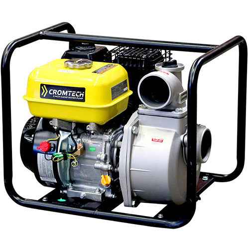 Cromtech 3" Clear Water Pump Petrol CTP301