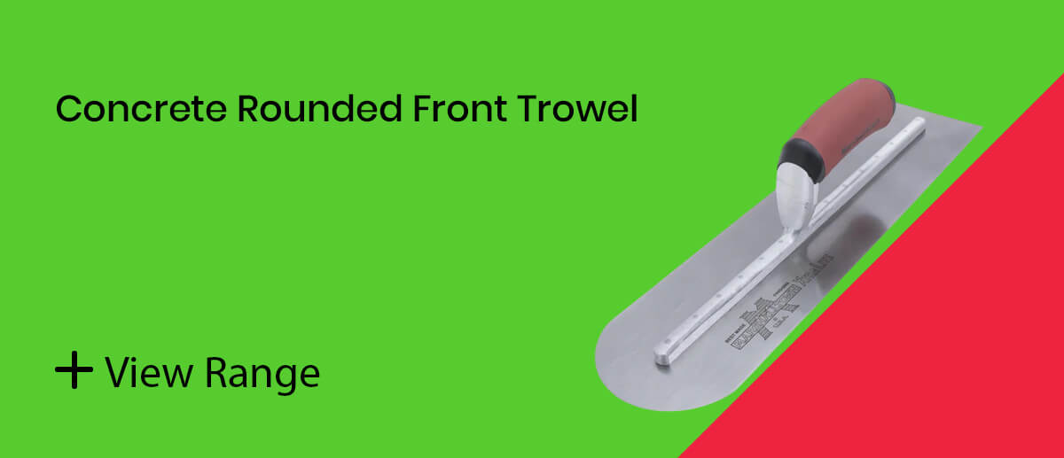 Concrete Rounded Front Trowel