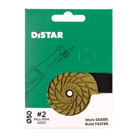 Distar Diamond Polishing Pad for Porcelain Tile (Dry Use) | DISTAR CoolPAD 2
