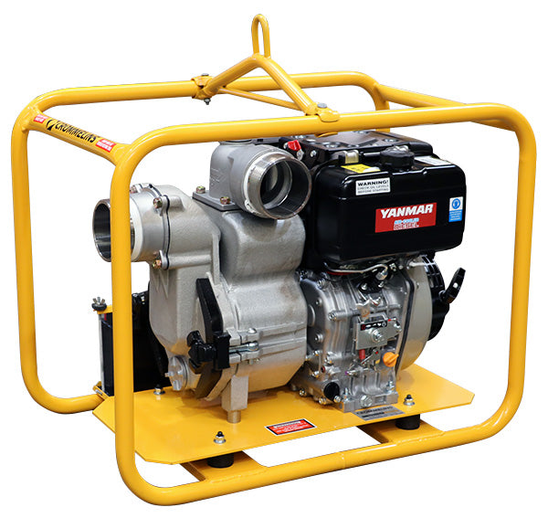Crommelins 2000L Diesel Trash Pumps TP400YDE