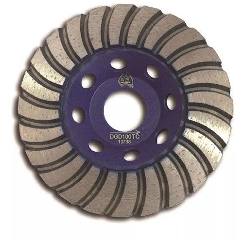 DTA Turbo 125mm Coarse Grinding Disc DGD125TC - Betontools Australia