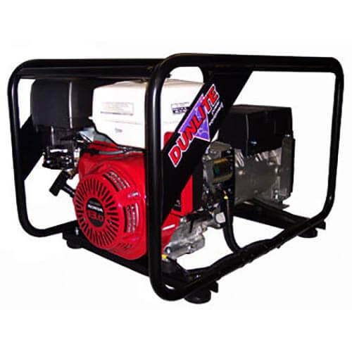 Dunlite Power Equipment 8 kVA Honda Powered Generator with E-Start & AVR - DGUH7EC-2A