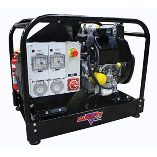 Dunlite Power Equipment 6.8 kVA Yanmar Powered Mine Spec Generator - DGUYD6.8ES-MINE