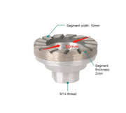 BIHUI 50mm Mini Diamond Grinding Cup detail view