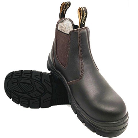 Maxisafe Cougar Claret Elastic Sided Boot Composite Toe - DUBBO
