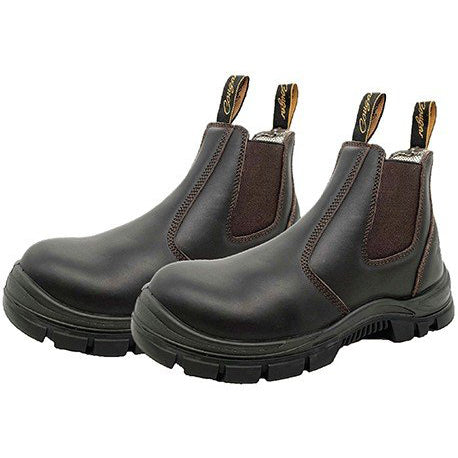 Maxisafe Cougar Claret Elastic Sided Boot Composite Toe - DUBBO