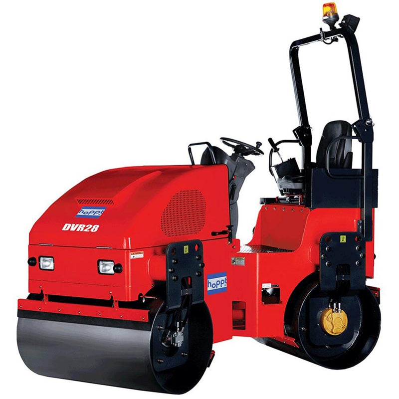 Hoppt RIDE-ON Kubota Diesel Roller - 2800kg - DVR28 - Betontools Australia