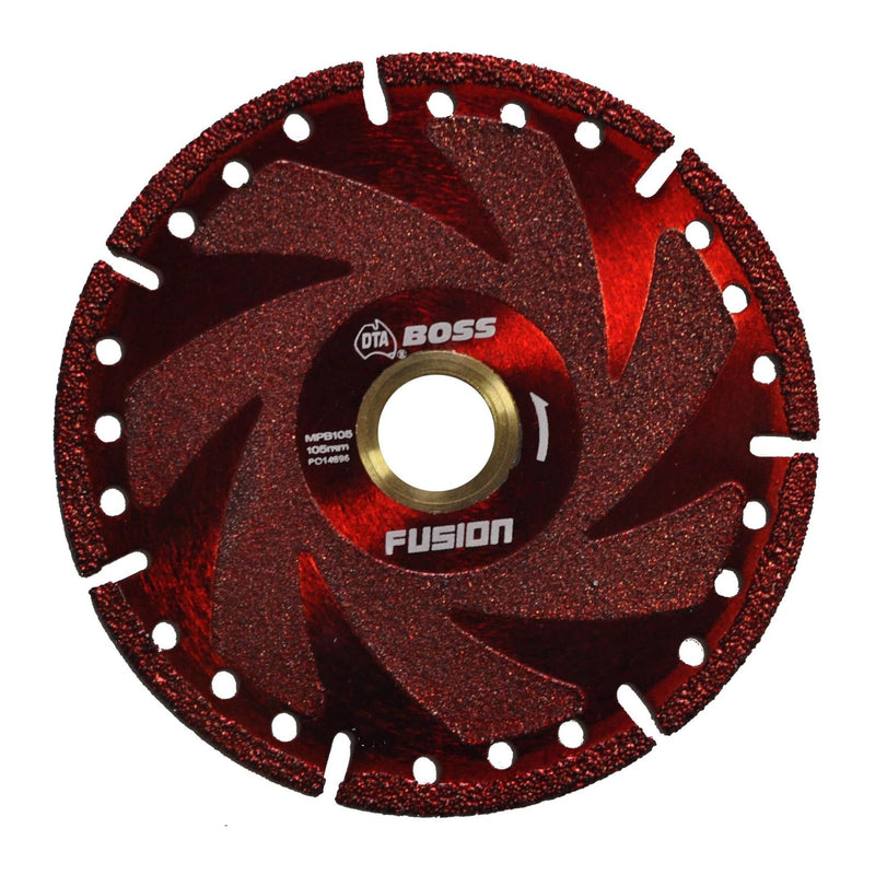 Ductile Iron Fusion Diamond Multi-Purpose Blade 105MM - Betontools Australia