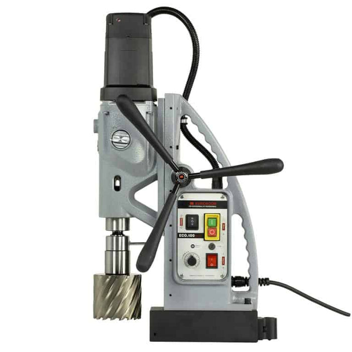 Euroboor Magnetic Drill - Variable Speed up to 100mm Diameter ECO.100S+/T