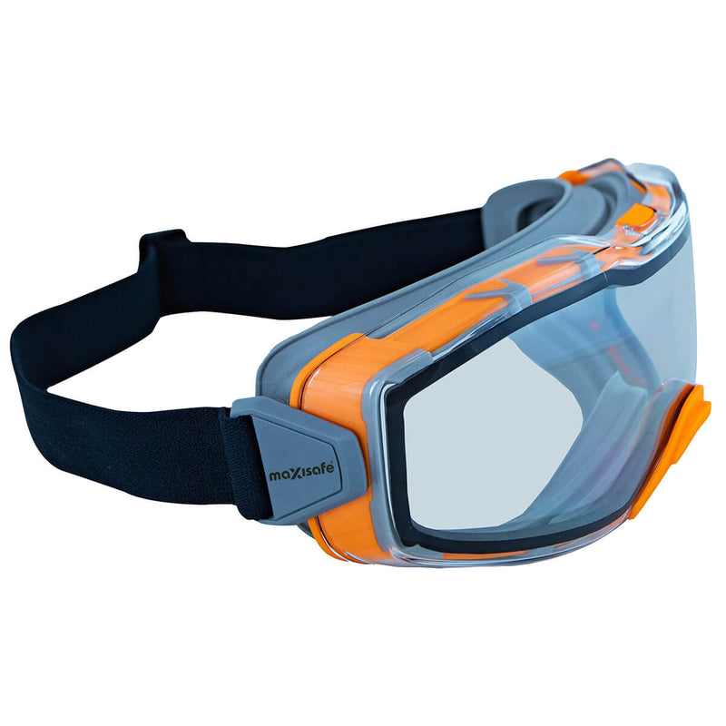 Maxisafe Premium Duo-Spherical Monogoggles - Clear Lens