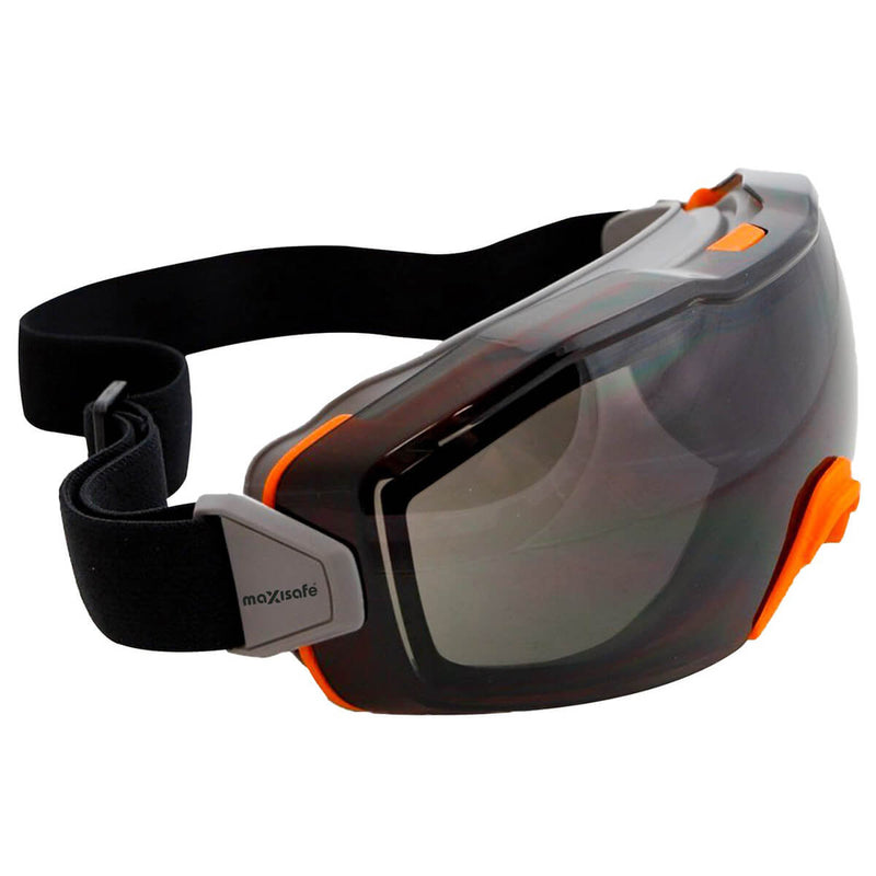 Maxisafe Premium Duo-Spherical Monogoggles - Smoke Lens